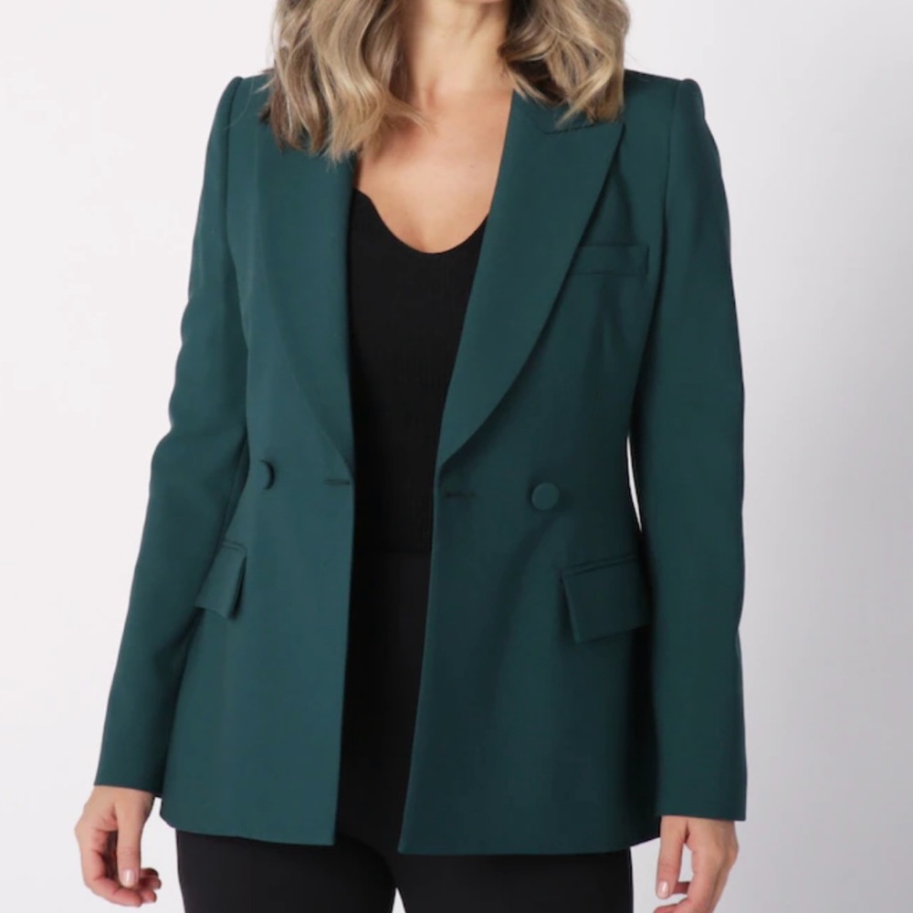 Judith & Charles Dark Green Celice Jacket Blazer